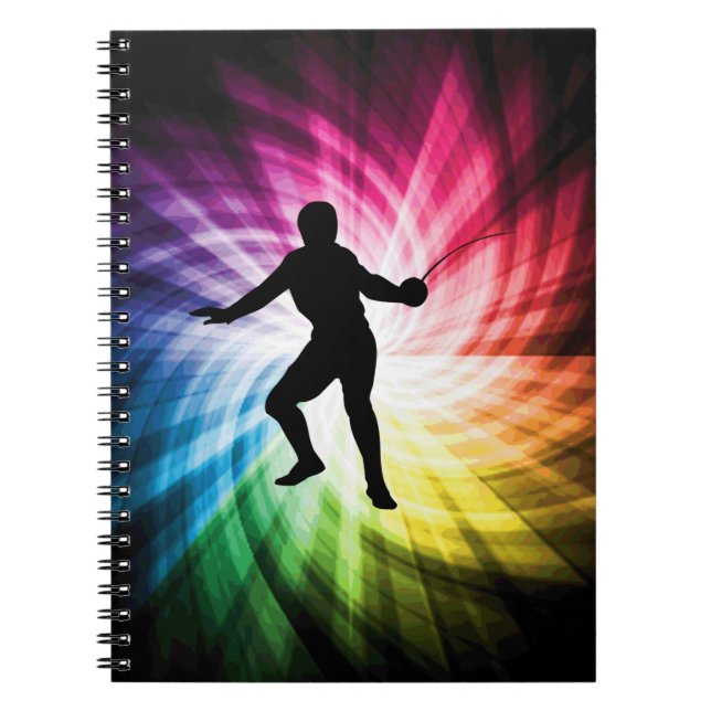 Cuaderno Silhouette de cercas; Spectrum (Frente)