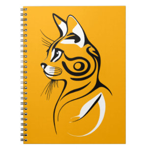 Cuaderno Silhouette de gato