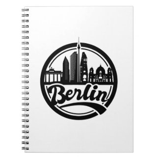 Cuaderno Silhouette de la Ciudad Vieja de Berlín