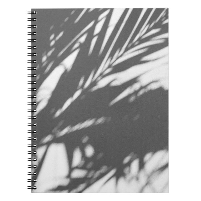 Cuaderno Silhouette de la palmera (Frente)