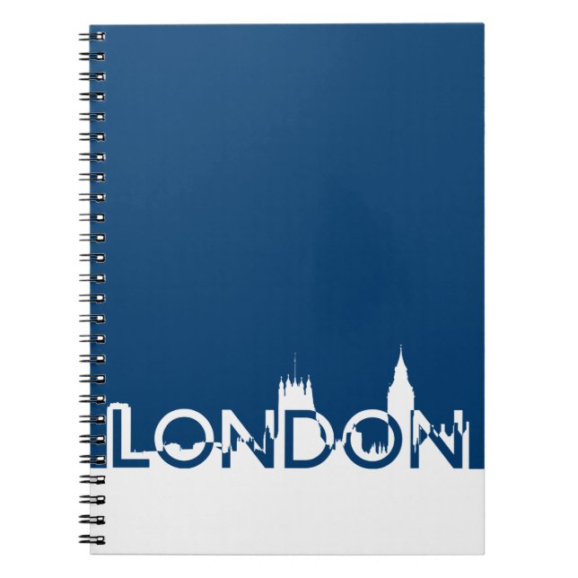 Cuaderno Silhouette de Londres (Frente)