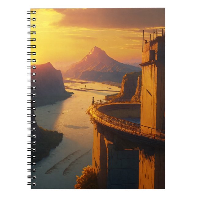 Cuaderno Silhouette de mariposa minimalista (Frente)
