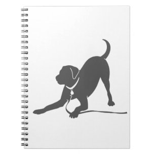 Cuaderno Silhouette de recuperación de Labrador
