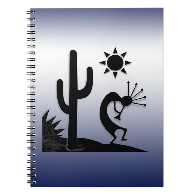Cuaderno Silhouette Kokopelli (Frente)