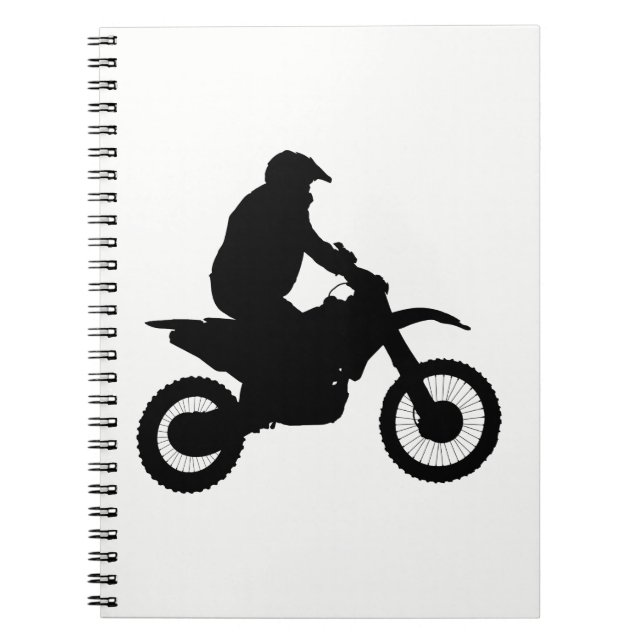 Cuaderno Silhouette Motocross (Frente)