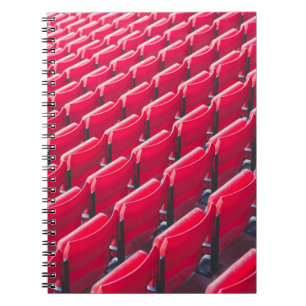 Cuaderno Sillas de teatro rojas