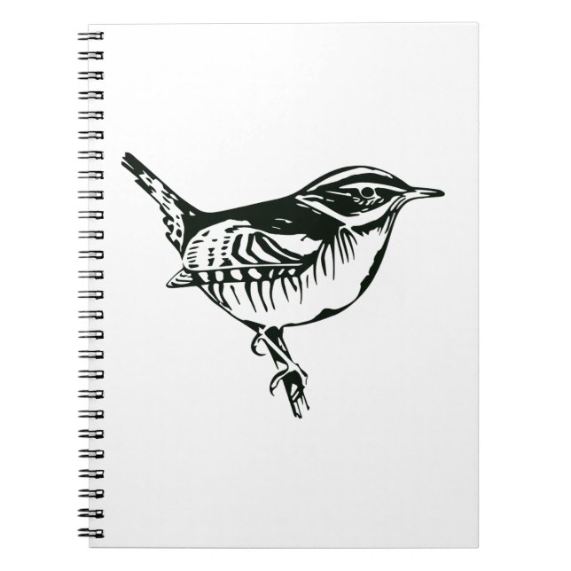 Cuaderno Silueta de ave (Frente)