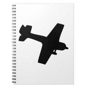 Cuaderno Silueta de avión