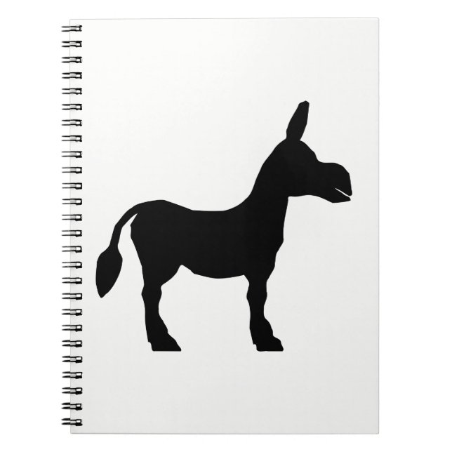 Cuaderno Silueta de burro (Frente)