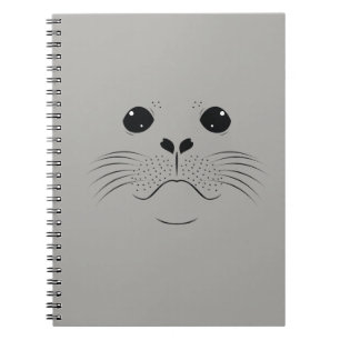 Cuaderno Silueta de cara de foca