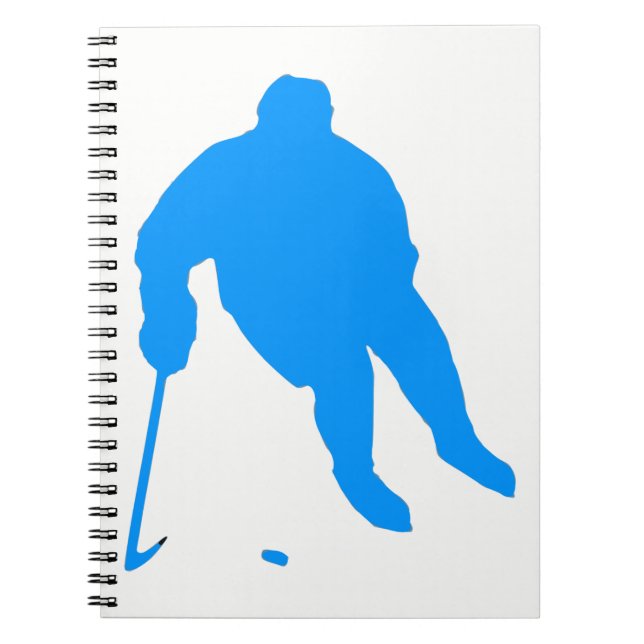 Cuaderno Silueta de Hockey (Frente)