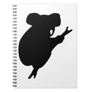 Cuaderno Silueta de koala
