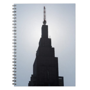 Cuaderno Silueta de rascacielos Shinjuku, Tokio, Japón
