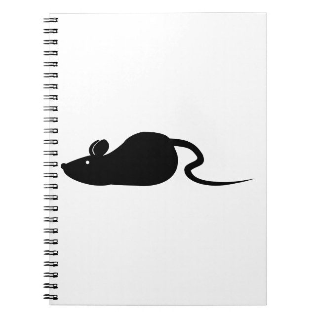 Cuaderno Silueta de ratón (Frente)