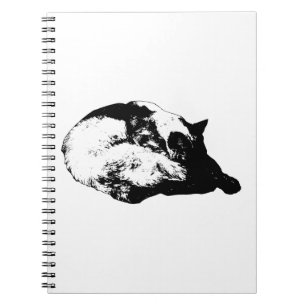 Cuaderno silueta de rizo ordenada