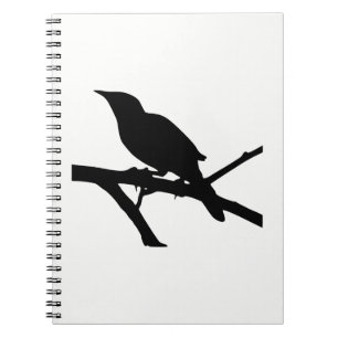 Cuaderno Silueta de sinsonte