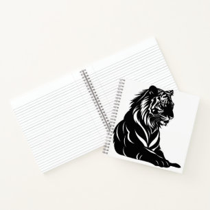 Cuaderno Silueta de Tigre
