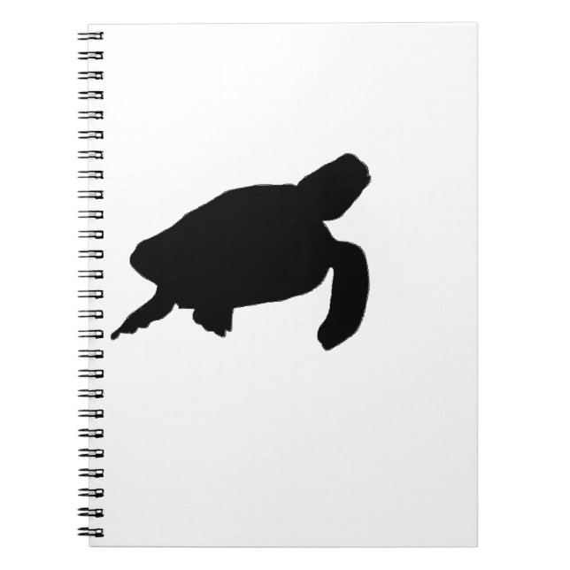 Cuaderno Silueta de Tortuga Marina (Frente)