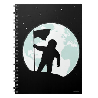Cuaderno Silueta del astronauta