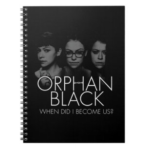 Cuaderno Silueta huérfana del negro el   tres Sestras