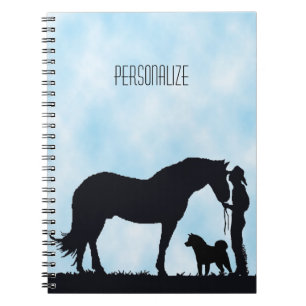 Cuaderno Silueta occidental de Akita