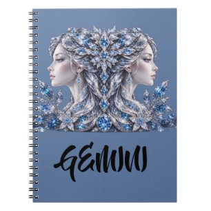 Cuaderno Silver Crystal Gemini Luxury Collection