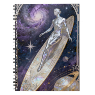 Cuaderno Silver Surfer Art Nouveau