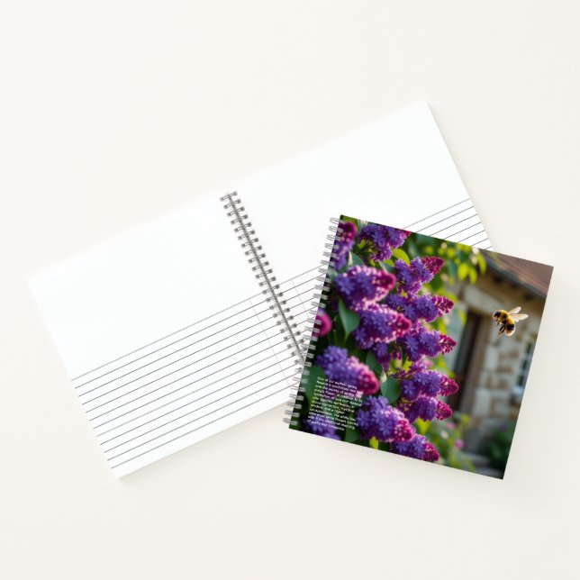 Cuaderno Simbolismo de la Lila  (Interior)