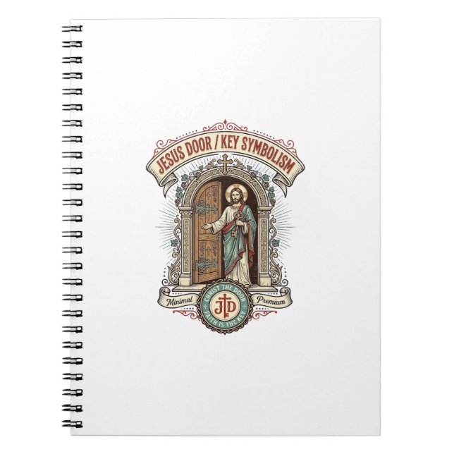 Cuaderno Simbolismo de la llave de la puerta de Jesús Simbo (Frente)