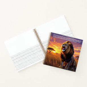 Cuaderno Simbolismo de león