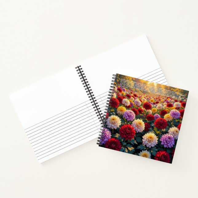 Cuaderno Simbolismo del Crisantemo (Interior)