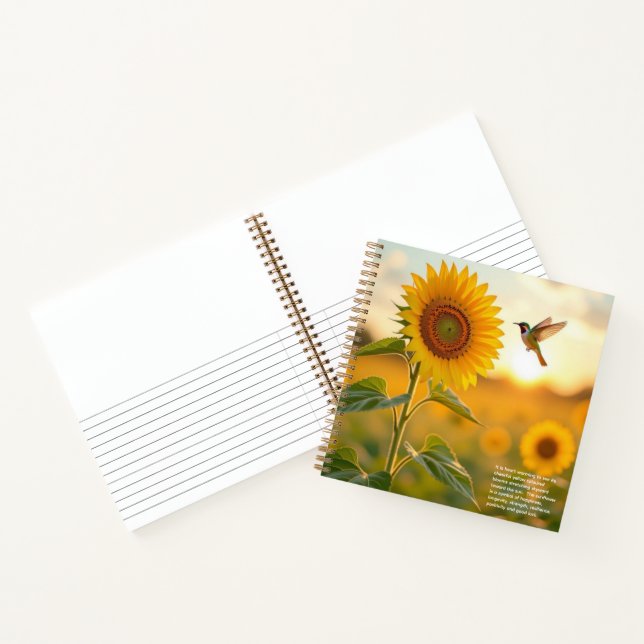 Cuaderno Simbolismo del Girasol  (Interior)