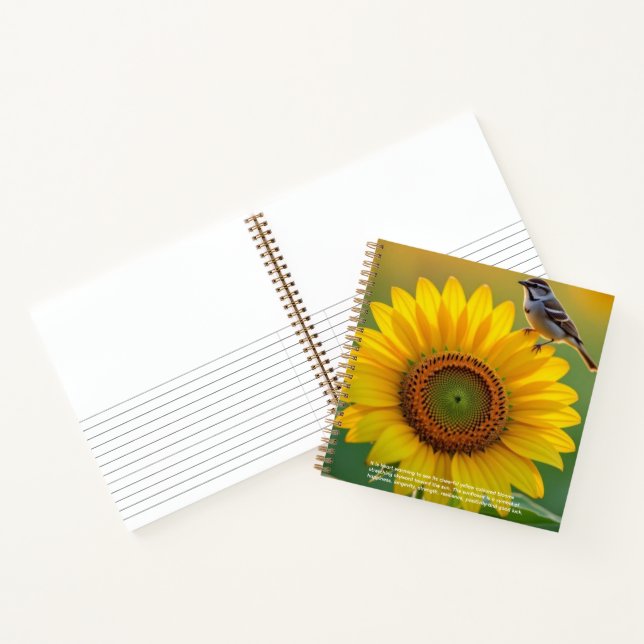 Cuaderno Simbolismo del Girasol (Interior)