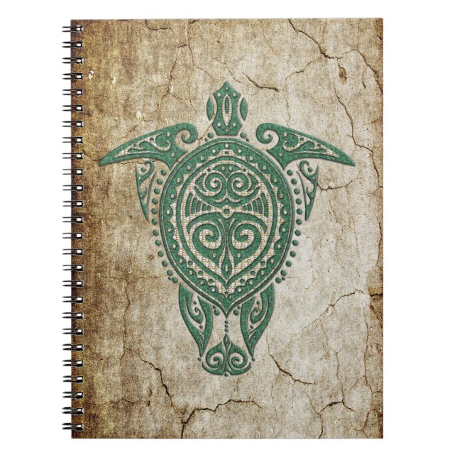 Cuaderno Símbolo Chamánico de Tortuga Marina + tus ideas (Frente)