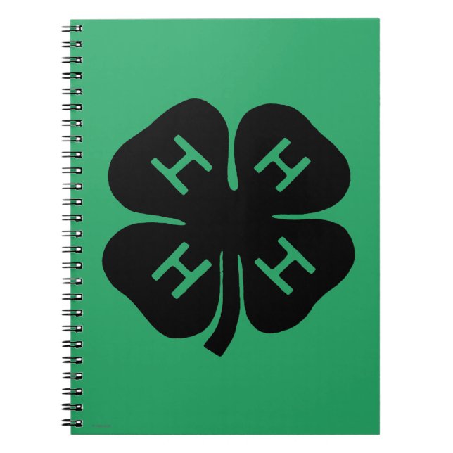 Cuaderno Símbolo: club 4-H (Frente)
