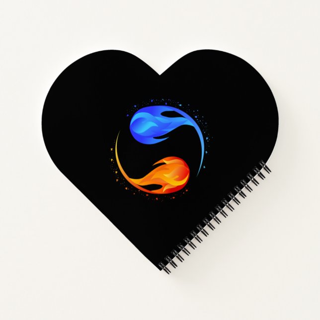 Cuaderno Símbolo de amor: (Reverso)