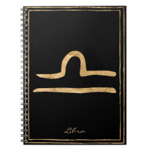 Símbolo de astrología estilizada con oro de Libra