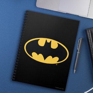 Cuaderno Símbolo de Batman Logotipo Oval