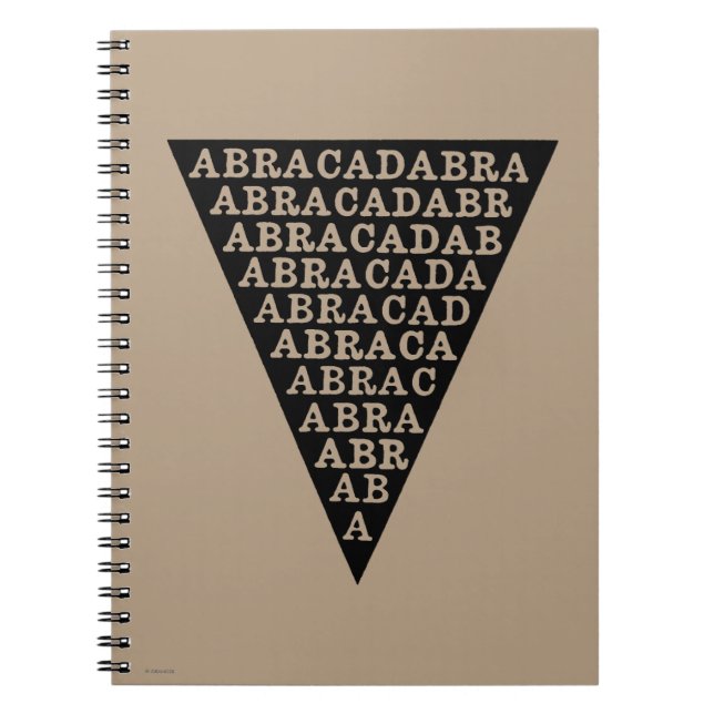 Cuaderno Símbolo de la prevención de la fiebre (Frente)