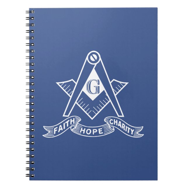 Cuaderno Símbolo de masonería (Frente)