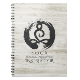 Cuaderno Símbolo de meditación Pose Healer ZEN del instruct