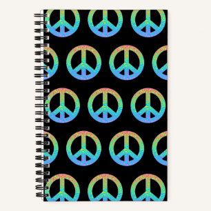 Cuaderno Símbolo de Paz Gradiente