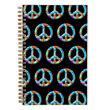 Símbolo de paz retro 3D