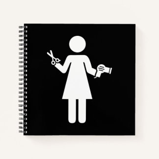 Cuaderno Símbolo de peluquero