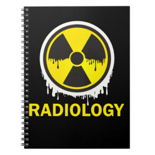 Cuaderno Símbolo de radiología de advertencia Radiólogo de
