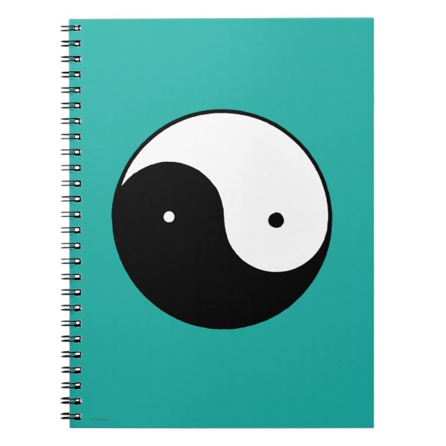 Cuaderno Símbolo de Yin Yang (Frente)