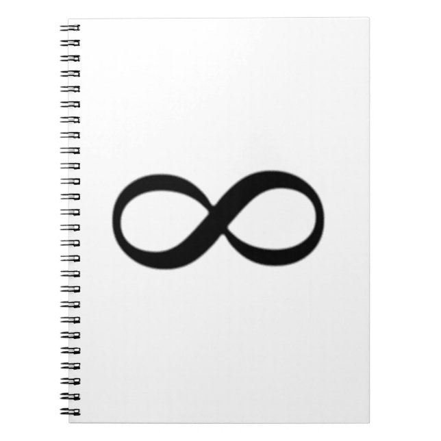 Cuaderno Símbolo del infinito (Frente)