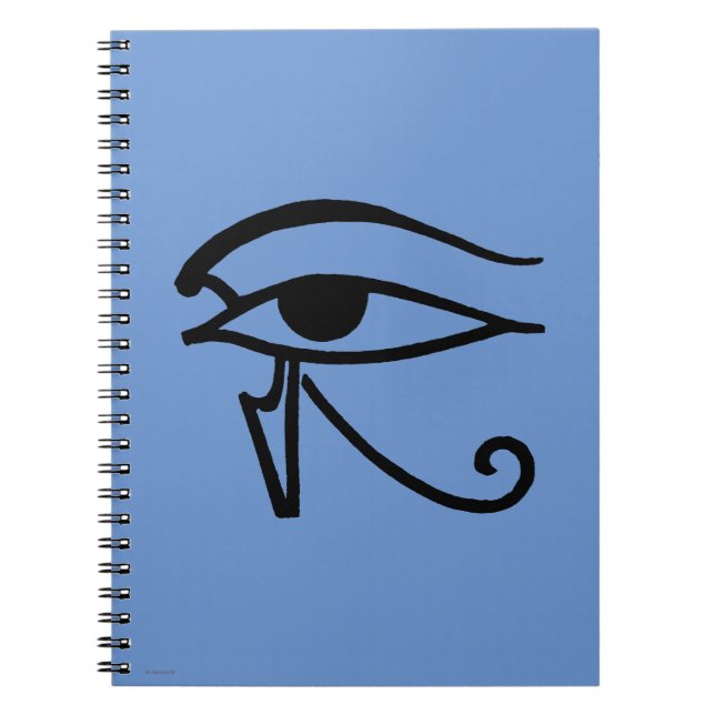 Cuaderno Símbolo egipcio: Utchat (Frente)
