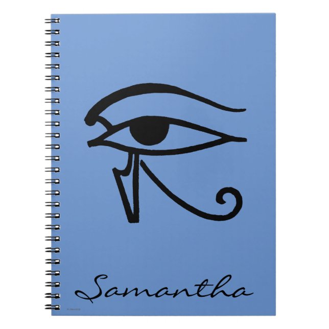Cuaderno Símbolo egipcio: Utchat (Frente)