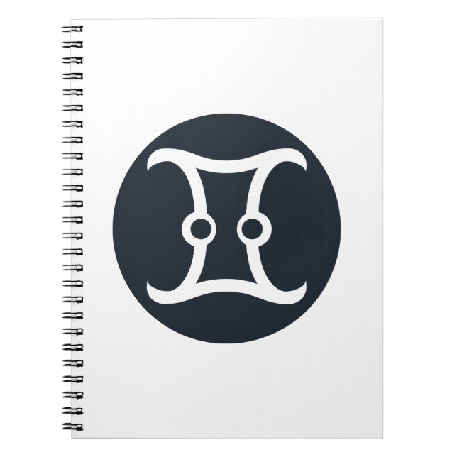 Cuaderno Símbolo Gemini clásico (Frente)